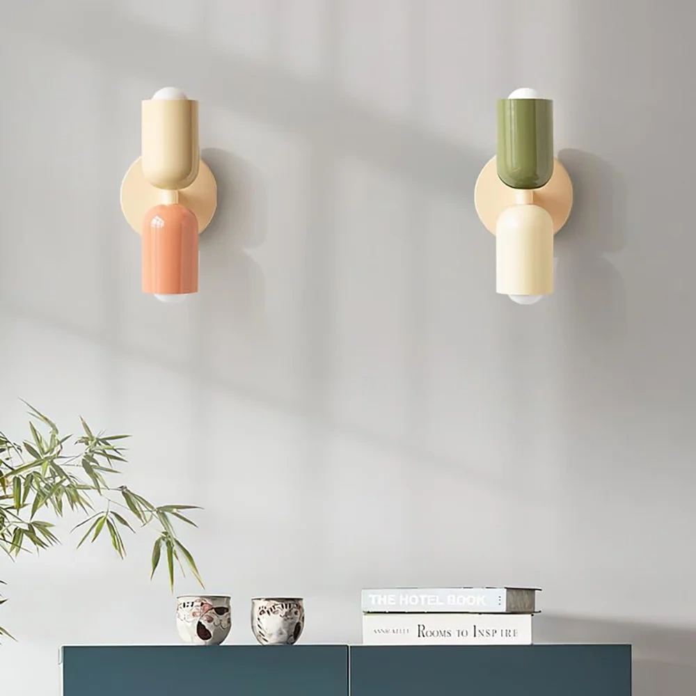 Modern Hourglass Up & Down Wall Sconce