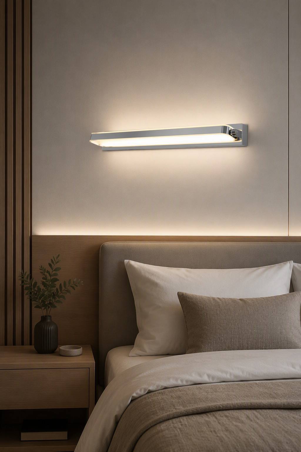 Modern Linear LED Wall Light | Bathroom Vanity & Mirror Lamp | PZE-B1018 – Modern LED Mirror Lights (view 3)