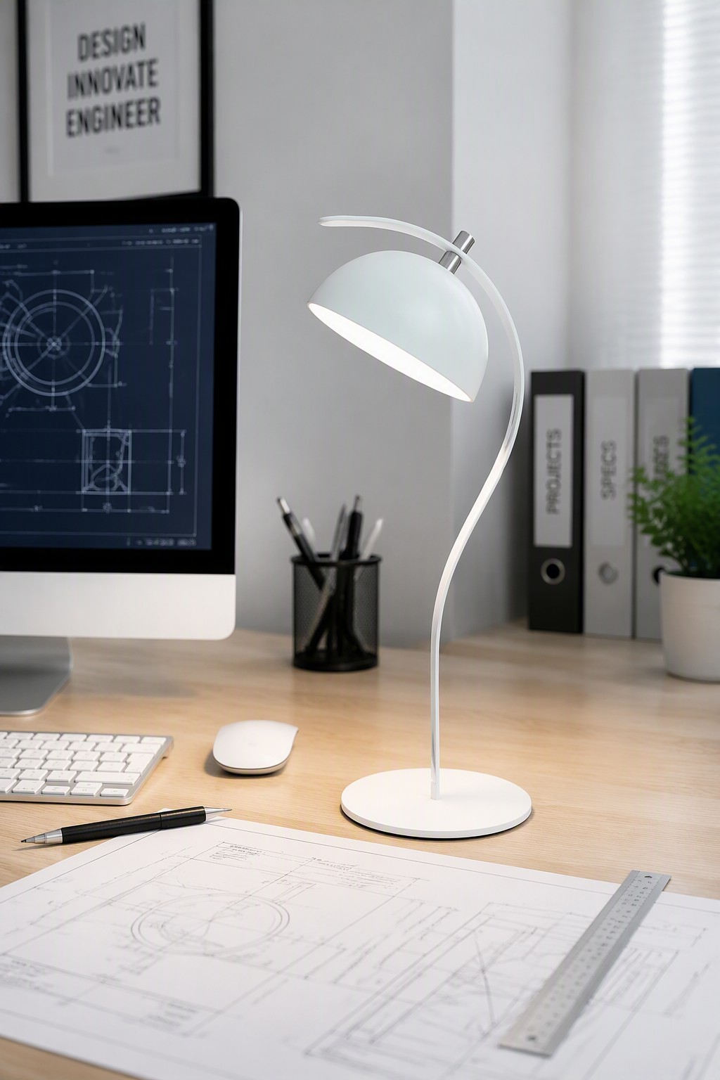 Factory Direct Professional Adjustable Angle Rechargeable LED Table Lamp with 3-Color CCT – Decorative Table Lamps