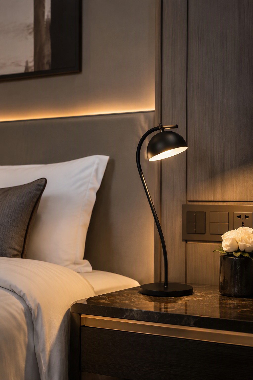 Factory Direct Professional Adjustable Angle Rechargeable LED Table Lamp with 3-Color CCT – Decorative Table Lamps (view 2)