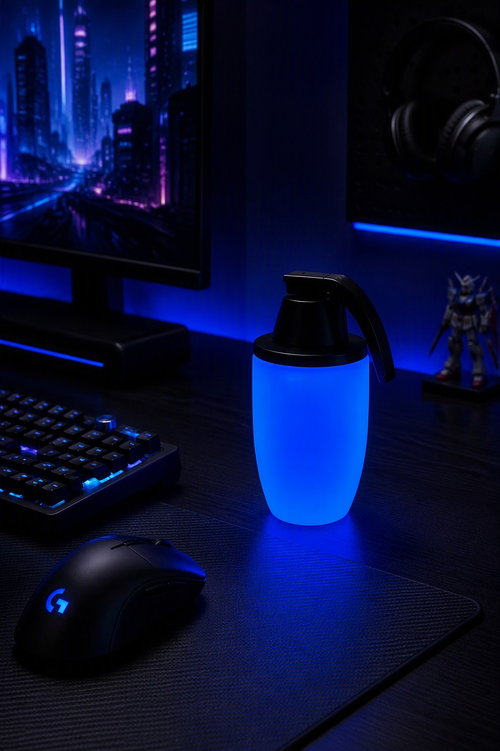 Factory Direct Creative Handheld RGB Portable Rechargeable LED Table Lamp – Decorative Table Lamps (view 3)