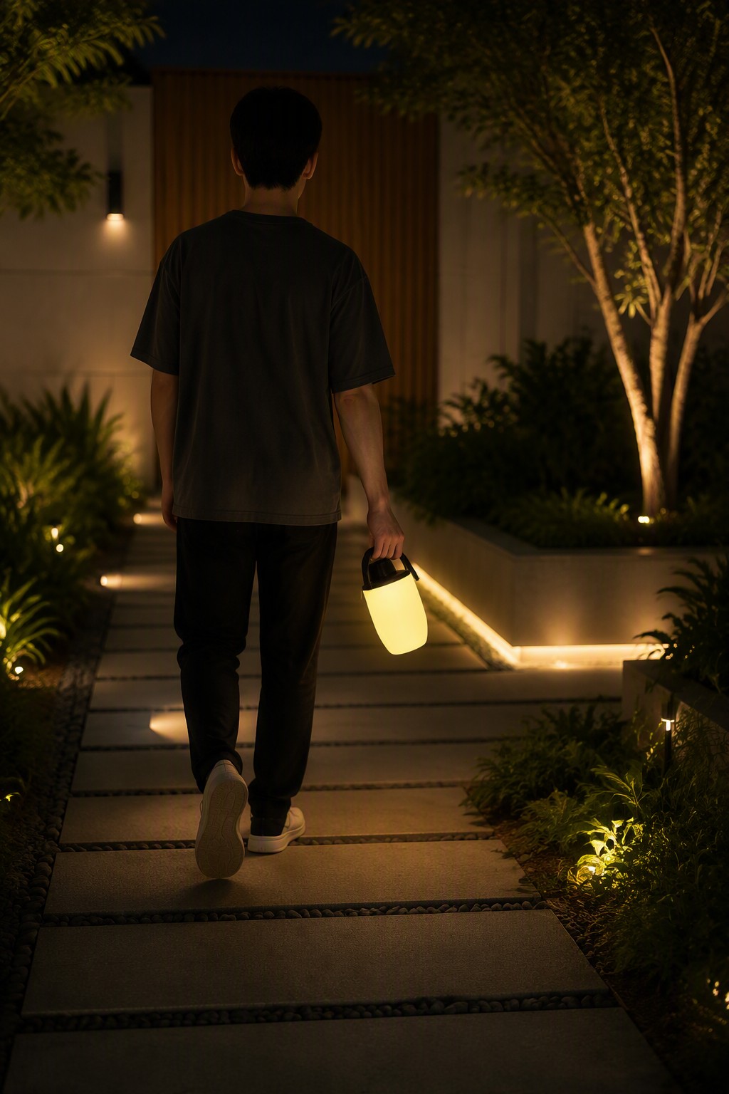 Factory Direct Creative Handheld RGB Portable Rechargeable LED Table Lamp – Decorative Table Lamps (view 4)