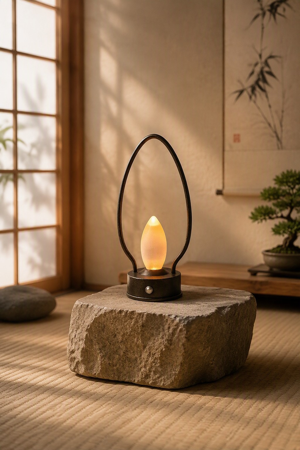 Factory Direct Minimalist Vintage Rechargeable LED Candle Light with 3-Color CCT – Decorative Table Lamps (view 4)
