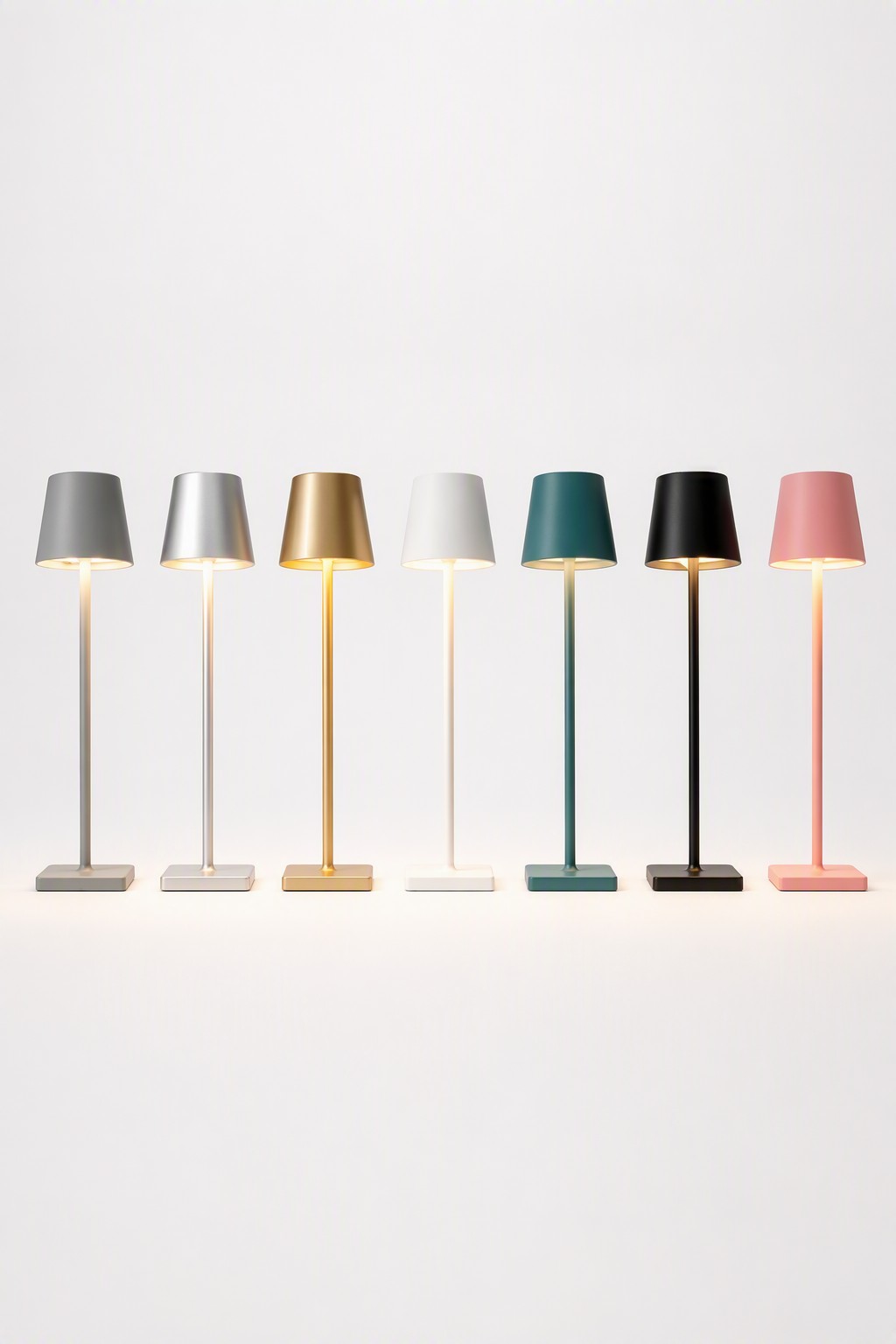Factory Direct Professional Iron Rechargeable LED Table Lamp with Square Base & 3-Color CCT - BB-ZY103 – Modern Minimalist Table Lamps (view 5)