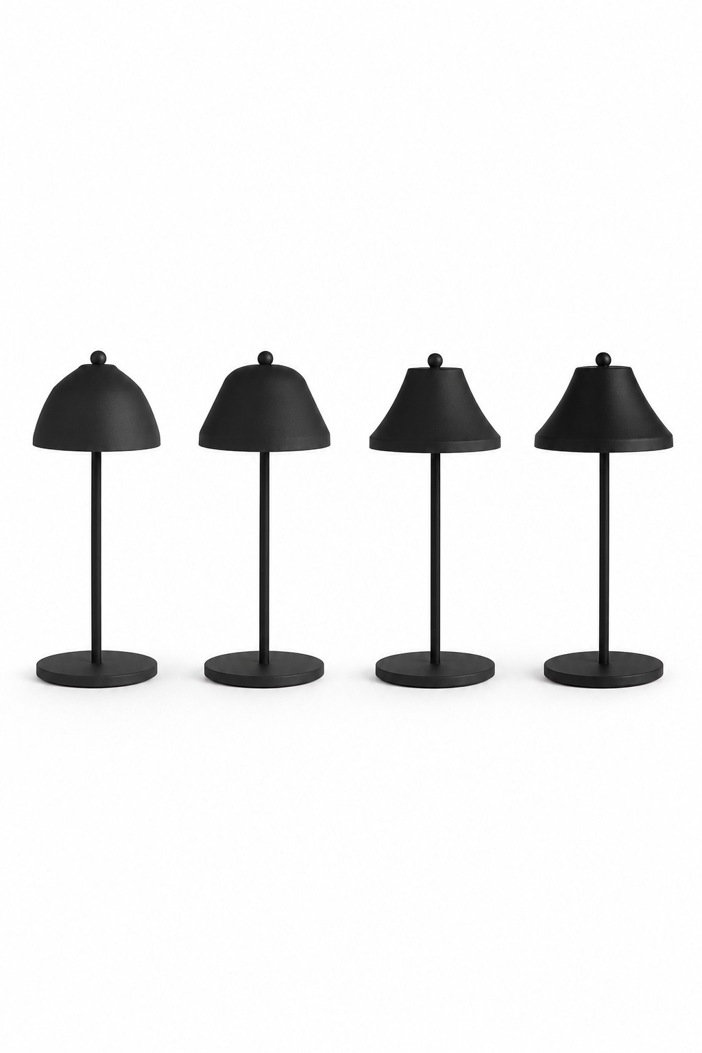 Factory Direct Professional Mini Rechargeable Iron Table Lamp with 4 Shade Styles & 3-Color CCT – Modern Minimalist Table Lamps (view 5)
