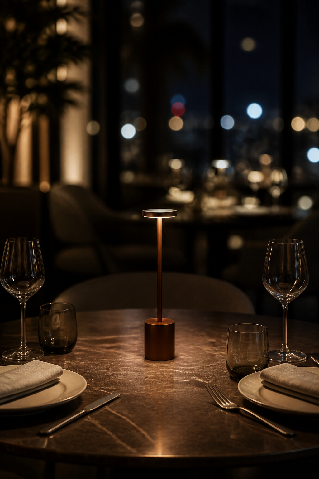 Factory Direct Professional Slim Iron Rechargeable LED Table Lamp with 1500mAh Battery – Modern Minimalist Table Lamps (view 4)