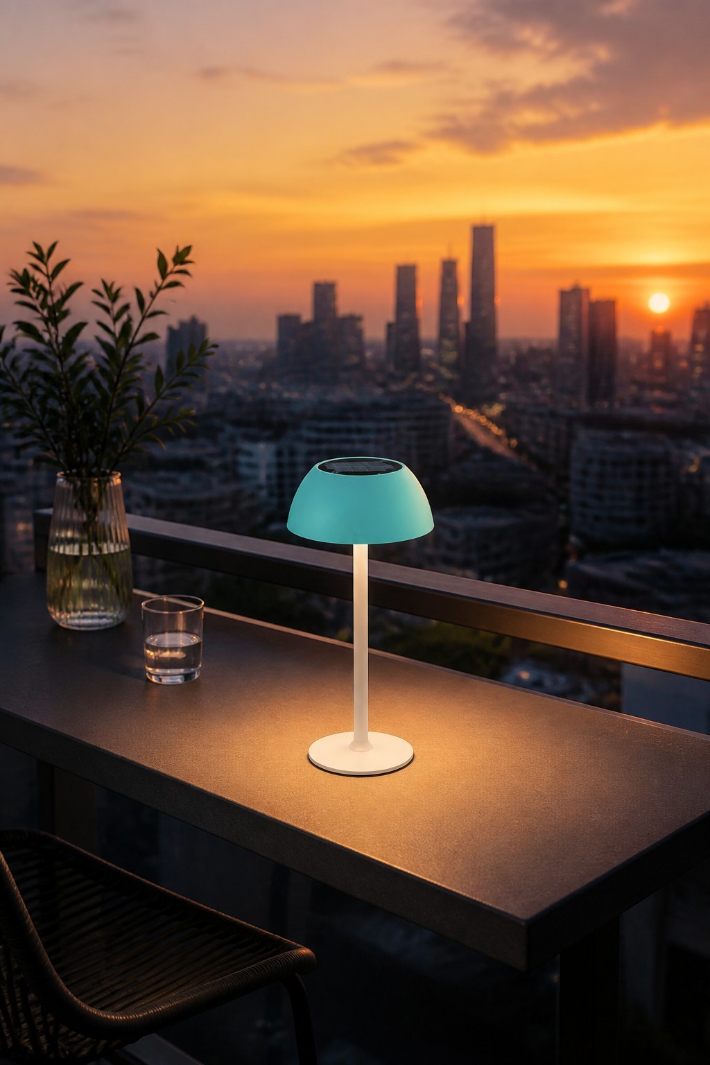 Factory Direct Vintage Industrial Birdcage Rechargeable LED Table Lamp with 3-Color CCT – Rechargeable Table Lamps (view 2)
