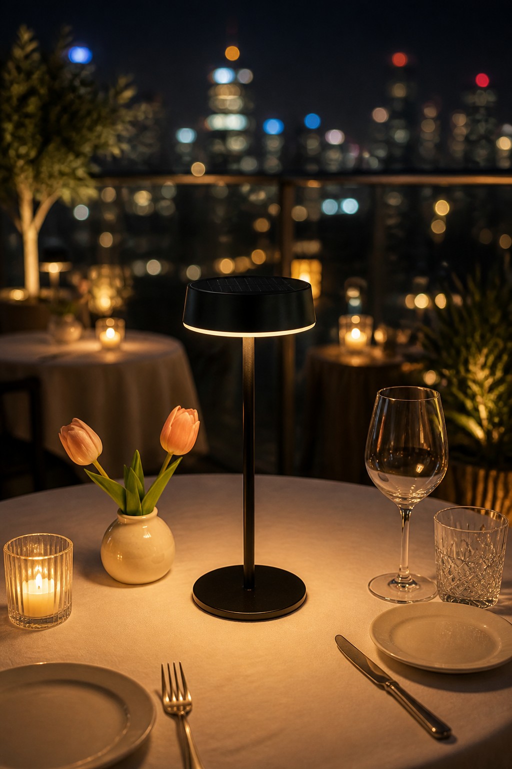 Factory Direct Professional Large-Area Solar Powered Rechargeable LED Table Lamp with 2000mAh Battery – Rechargeable Table Lamps (view 3)